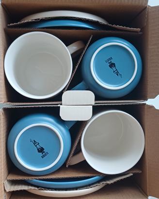 Bialetti 2 Set tazze da cappuccino e piattini 