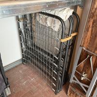 Coppia Reti materasso molle pieghevoli singoli