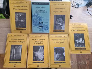 SIMENON  6 Maigret +Margine meridiani  NUOVI