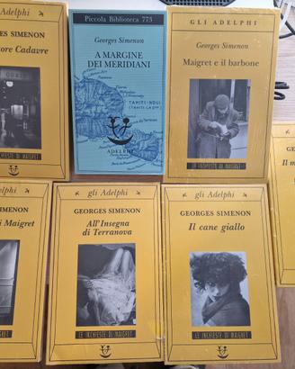SIMENON  6 Maigret +Margine meridiani  NUOVI