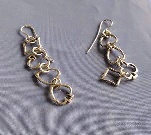 orecchini pendenti in argento