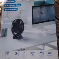 Ventilatore portatile usb TF28BW 8'' 