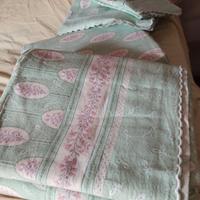 Lenzuolo completo letto matrimoniale flanella