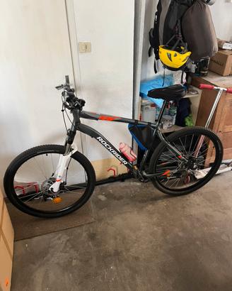 Bici MTB Rockrider st 120 grigio-arancio 27.5”
