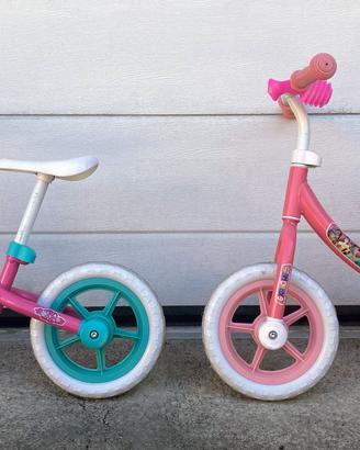 Coppia bici senza pedali