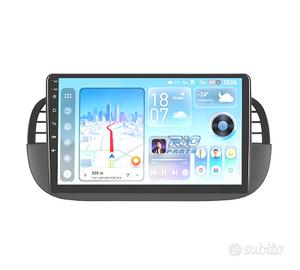 RADIO GPS ANDROID 13 FIAT 500 07-15