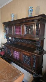 sala da pranzo in legno