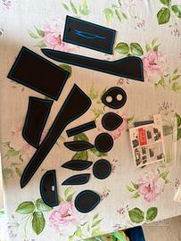 Kit Tappetini Gomma Blu per Toyota C-HR
