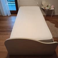 letto singolo con secondo letto estraibile 