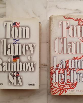 2 libri di Tom Clancy