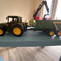 rimorchi e trattore della bruder