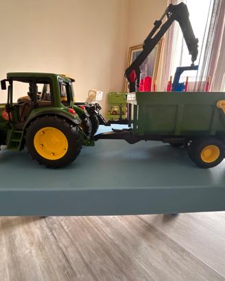 rimorchi e trattore della bruder