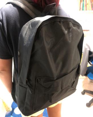 Zaino versatile  nero ( unisex)