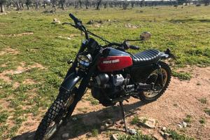 Moto Guzzi Scrambler per ciclocross
