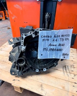Cambio Alfa Romeo Mito 1.4 TB GPL Anno 2010 Codice