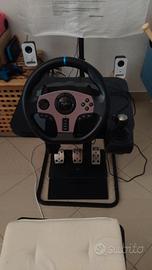 Volante Gaming PXN V9 -Completo di Pedali e Cambio