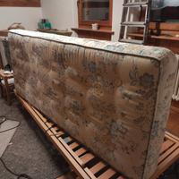 letto singolo ortopedico reclinabile con materasso