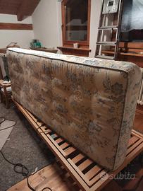 letto singolo ortopedico reclinabile con materasso