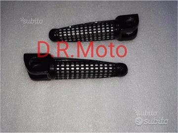 Pedalini neri kawasaki ANTERIORI PILOTA POGGIAPIED