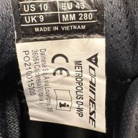 Scarpe moto dainese metropolis d-wp 43