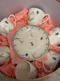 Villeroy &Boch tazze da caffè con piattini