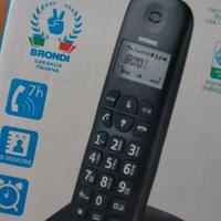 Telefono CORDLESS BRONDI GALA Digital DECT GAP