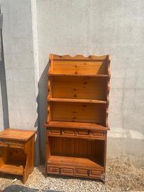 arredamento 4 sedie credenziali,comodino ,specchio