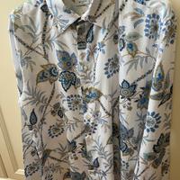 Camicia uomo Etro mis. 39 fantasia su fondo bianco