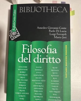 Libro di filosofia del diritto