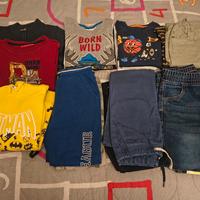 abbigliamento bimbo 5/6 anni 