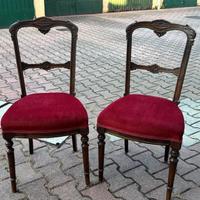 Coppia sedie fine 800