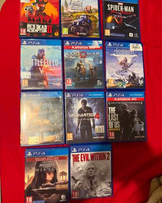 Giochi playstation 4