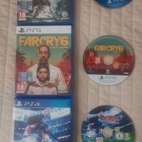 Captain tsubasa , Breakpoint ps4. Far cry 6 ps5