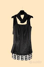 Abito cerimonia nero Zeila Collection T.40