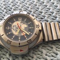 Orologio-bussola Husky-909 North Pole Vintage Nuov