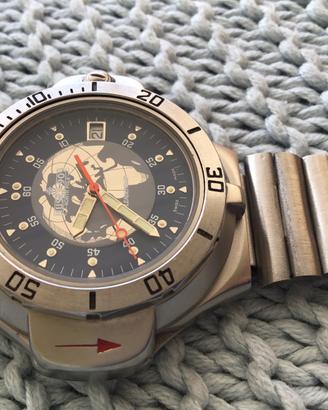 Orologio-bussola Husky-909 North Pole Vintage Nuov