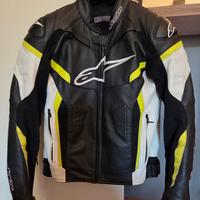 Giubbotto in pelle Alpinestars Missile tg. 48