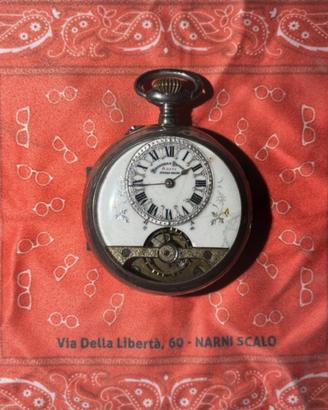 Orologio da tasca hebdomas 8 giorni