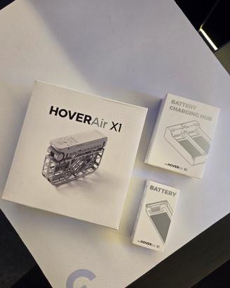 HOVERAir X1 Kit: Drone White + Hub + Batteria