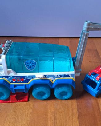 Paw Patrol camion da neve + 3 pupazzetti