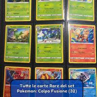 Colpo fusione tutte le carte rare pokemon