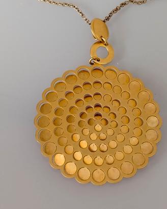 Collana pendente VERONESE argent  placcato Oro 18k
