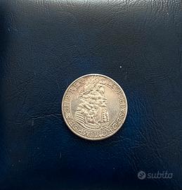 Moneta 1701 Austria 1 Thaler - Leopold I Silver