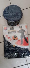 VESTITO CARNEVALE POLIZIOTTO
