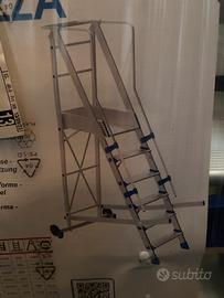 Scala movibile con piattaforma Marchetti