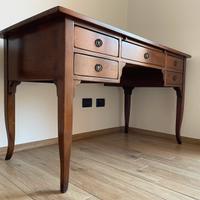 Scrivania/scrittoio in legno massello