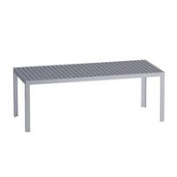 tavolo kalimba in alluminio di Driade