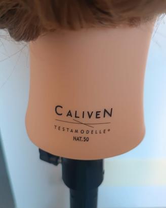 Testina supporto capelli  Caliven Nat50