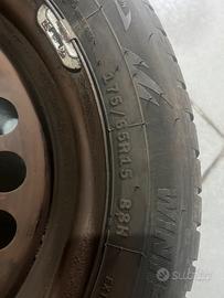 Gomme invernali piu cerchi per honda jezz