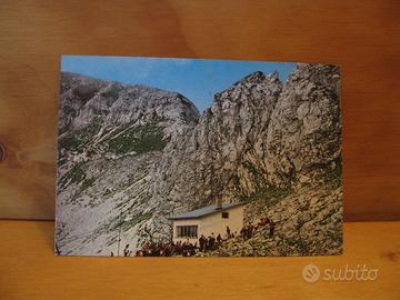 10 cartoline a colori rifugi di montagna anni '80